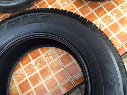 ยางงเปอร์เซน 265/65/17 บริสโตน ปี11 ชุด2,300.฿ #ดอกเพียบ