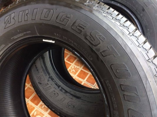 ยางงเปอร์เซน 265/65/17 บริสโตน ปี11 ชุด2,300.฿ #ดอกเพียบ