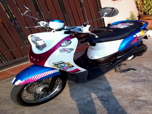 ขายFino เกจ์แยก รถเครื่องเดิมสภาพดี สีสวย