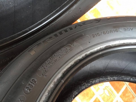 ยางเปอร์เซน 215/60/16 มิชลิน ปี12 ชุด4เส้นขาย 2,300.฿
