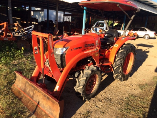 คูโบต้า3608พร้อมอุปกรณ์3ชิ้น