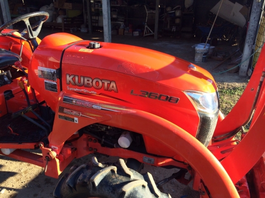 คูโบต้า3608พร้อมอุปกรณ์3ชิ้น