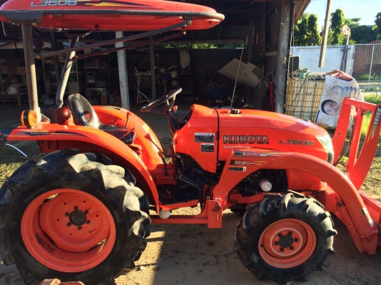 คูโบต้า3608พร้อมอุปกรณ์3ชิ้น