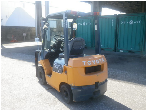 จำหน่ายรถ Forklift Toyota 1.8 ตัน ดีเซล 7FD18 (ญี่ปุ่น) เสา 3 เมตร คุณภาพเยี่ยม