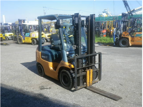 จำหน่ายรถ Forklift Toyota 1.8 ตัน ดีเซล 7FD18 (ญี่ปุ่น) เสา 3 เมตร คุณภาพเยี่ยม
