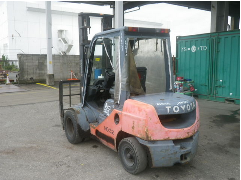 จำหน่ายรถ Forklift Toyota 3 ตัน ดีเซล 8FD30 (ญี่ปุ่น) ปี 2008 เสา 4.5 เมตร + งากระดก Hinged คุณภาพเยี่ยม จำหน่ายรถ Forklift Toyota 3 ตัน ดีเซล 8FD30 (ญี่ปุ่น) ปี 2008 เสา 4.5 เมตร + งากระดก Hinged คุณภาพเยี่ยม