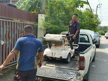 แจ้งลูกค้าน่านครับ จัดส่งให้แล้วนะครับ รถกลอฟ์แบบเดินตาม สภาพพร้อมใช้งาน มือสองญี่ปุ่น แจ้งลูกค้าน่านครับ จัดส่งให้แล้วนะครับ รถกลอฟ์แบบเดินตาม สภาพพร้อมใช้งาน มือสองญี่ปุ่น