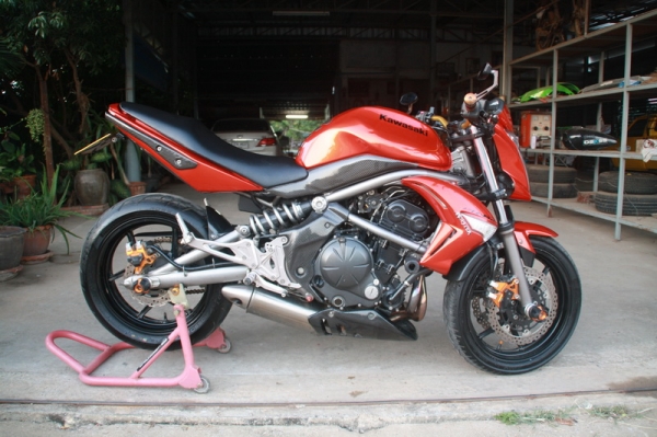 ขาย KAWASAKI  ER6N 650 ปี2009 แต่งครบ  113000