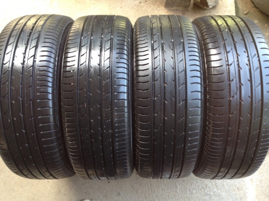 ยางYOKOHAMA 205 55R16 ปี2014 สภาพสวย ดอกเยอะ ไม่มีปะ