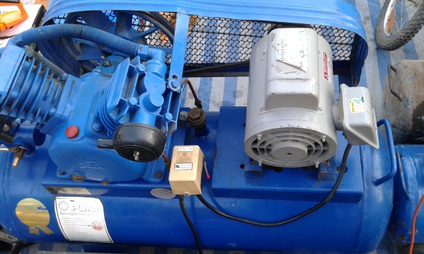 ปั้มลมพูมา2หัวมอเตอร์มิสซู1แรง