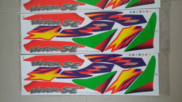 สติกเกอร์ KR SERPICO  Victor