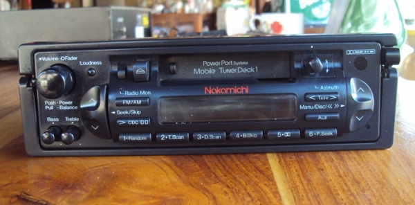 ขาย วิทยุ-เทป ติดรถยนต์ Nakamichi Tuner Deck 1