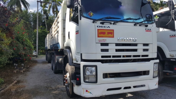 รถอีซูซุ 10 ล้อดั้ม FXZ 360 แรงม้า. ปี 54 , ( ขายแม่ , ลูก. ) , ( รถวิ่ง 3xx,xxx กม. )    สนใจติดต่อ  081 - 6079515