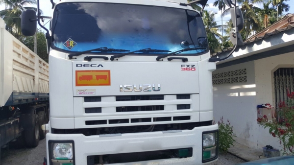 รถอีซูซุ 10 ล้อดั้ม FXZ 360 แรงม้า. ปี 54 , ( ขายแม่ , ลูก. ) , ( รถวิ่ง 4xx,xxx กม. )    สนใจติดต่อ  081 - 6079515