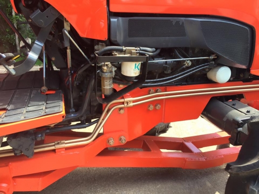 ขายรถไถ Kubota L4708(4WD) พร้อมใบมีดและผานพรวนช้าง 24x5 พร้อมใช้งาน
