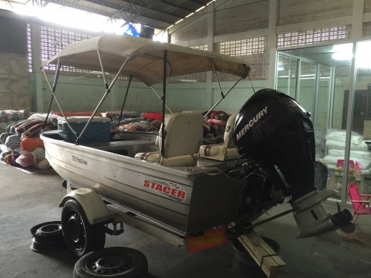 ขายเรืออลูมิเนียม stacer379proline