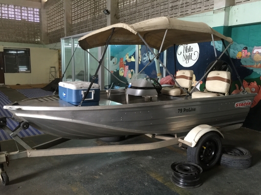 ขายเรืออลูมิเนียม stacer379proline