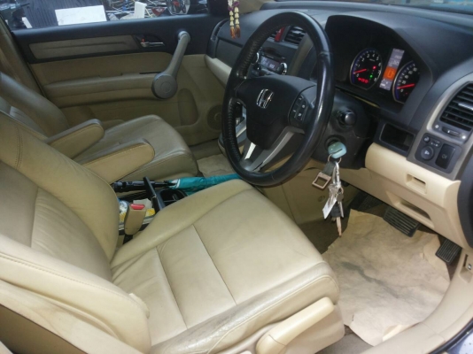 รถ HONDA CRV ปี 2007 เกียร์ออโต้ เครื่อง 2000 ขับเคลื่อน 2 ล้อ เบาะหนัง ราคา 365,000 บ.
