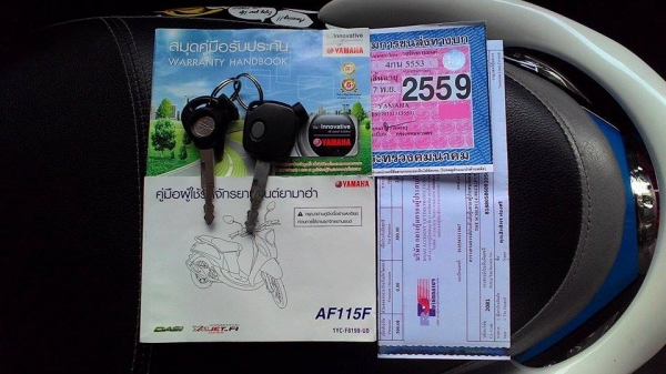 ขาย yamaha fino หัวฉีด ปี 57 เดิมๆ ตามรูปเลยครับ