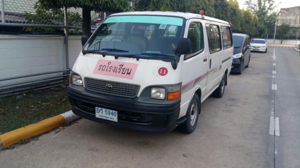 #ฝากขาย
รถตู้โตโยต้าหัวจรวดบางเดิม ปี99 เครื่องดีเซล5L เครื่องดี น้ำไม่ดัน เฟืองท้ายไม่หอน