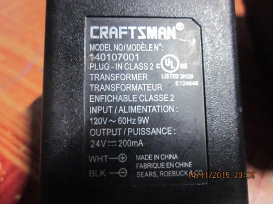 ไขควงไร้สาย 19.2โวลท์ ของ Craftsman USA