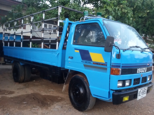 ขาย 6 ล้อ ISUZU  NKR 110 แรง เกียร์สั้น(จัดแนนซ์ให้คุณอุดม พุทธลาจากร้อยเอ็ดเรียบร้อยแล้ว)ดาวน์118000ออกรถได้เลย)ใช้แค่บัตร+ทะเบียนบ้าน อนุมัติเลย)พวงมาลัยพาวเวอร์ ยกหัวได้ เครื่องแน่นๆ แห้ง แรงดีสุดๆ แซสซีเยี่ยม สวยตลอดเส้น รถวิ่งด