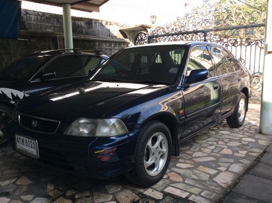 City เครื่อง 1500 ปี 97 เกียร์ออโต้ แอร์หนาว แถมล้อขอบ15 อีก1ชุด