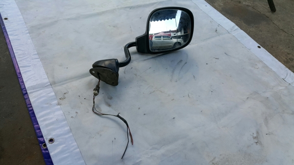 กระจกมองข้างด้านซ้าย ปรับไฟฟ้า รถตู้ LH112 หัวจรวด