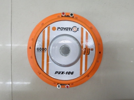 ลำโพงซับ รถยนต์ 10 นิ้ว แม่เหล็ก 2 ชั้น วอยซ์คู่ โครงหล่อ 6000w Power Vox 1 คู่ สภาพใหม่ ขายถูก