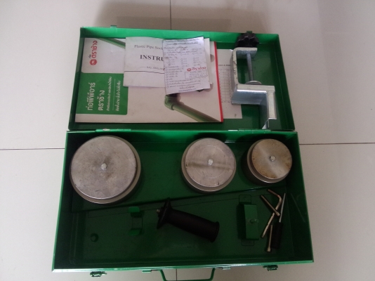 เครื่องเชื่อมท่อ PP-R, PE, PB รุ่น RJQ-110 ตราช้าง เครื่องเชื่อมท่อ PP-R, PE, PB รุ่น RJQ-110 ตราช้าง