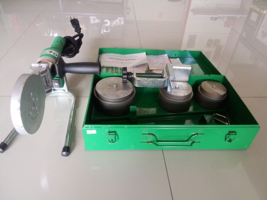 เครื่องเชื่อมท่อ PP-R, PE, PB  รุ่น  RJQ-110 ตราช้าง