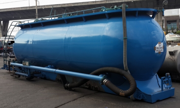 ขายถัง15,000 ลิตรเหล็กหนาเก่านอก