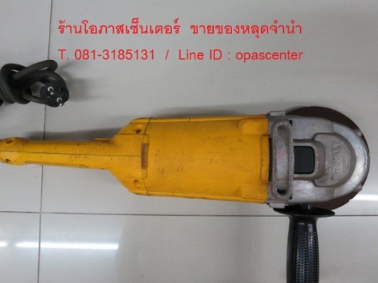 2500.-เจียร 7 นิ้ว Dewalt 2000w รุ่น D28491 ของแท้ มีใบขัด และมือจับ สภาพใหม่