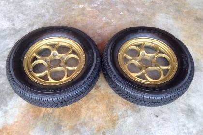 ขายล้อเวล ล้อเดฟ สวยๆใหม่ๆแค่ลองใส่ 1คู่ ขอบ15 กว้าง4 พร้อมยางใหม่ น็อตครบ ขาย 8880บาท สนใจสอบถามได้24ชม 0946733137