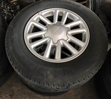 ขายล้อแม็ก ISUZU X-SERIES พร้อมยางขอบ 16 215 70 16 ปี 14 ใหม่ๆ