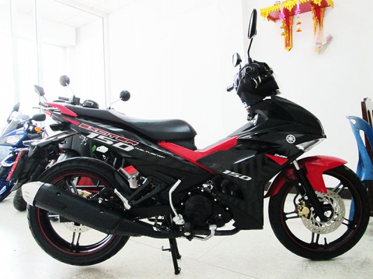 ขาย Yamaha Exciter 150 ปี 2015 ไมล์แท้ 2918 กม แรงด้วยขุมกำลัง 150 CC สภาพสวยเดิมๆ เครื่องแน่ๆ สีแดง ดำ ราคา 52900 บาท