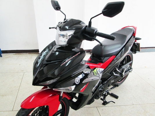 ขาย Yamaha Exciter 150 ปี 2015 ไมล์แท้ 2918 กม แรงด้วยขุมกำลัง 150 CC สภาพสวยเดิมๆ เครื่องแน่ๆ สีแดง ดำ ราคา 52900 บาท