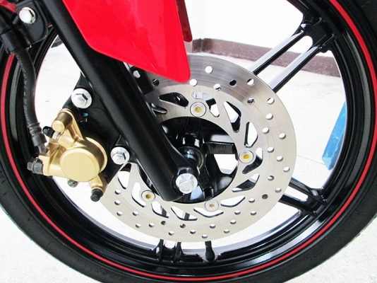 ขาย Yamaha Exciter 150 ปี 2015 ไมล์แท้ 2918 กม แรงด้วยขุมกำลัง 150 CC สภาพสวยเดิมๆ เครื่องแน่ๆ สีแดง ดำ ราคา 52900 บาท