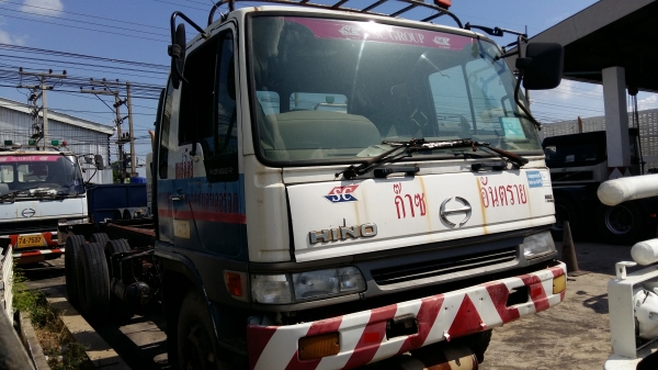 ขายด่วนครับ HINO FL187LA เครื่อง HO7D 195 หัวสิงห์ไฮเทค รถสวยครับ
