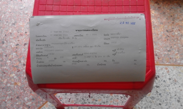 ขายอีซูซุร็อคกี้210 เกียร์ฟูลเลอร์สองเพลาดั๊ม