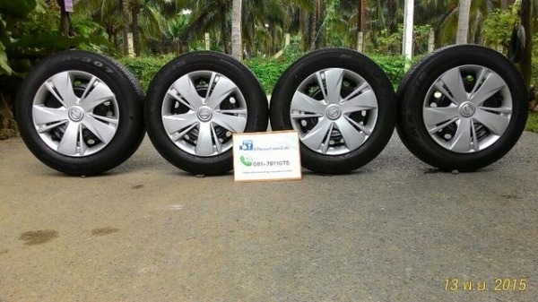 ขายล้อกระทะพร้อมยางขอบ14 maxxis ปี 13 (ขายแล้ว 23 พ.ย. 58) ขายล้อกระทะพร้อมยางขอบ14 maxxis ปี 13 (ขายแล้ว 23 พ.ย. 58)