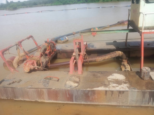 ขายเรือดูดทรายพร้อมหัวเจาะ