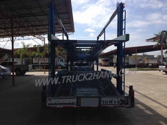 รถเทเลอร์บรรทุกรถยนต์  ยี่ห้อ HINO 212 แรงม้า  ปีจดทะเบียน 2547