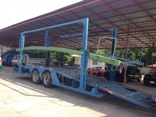 รถเทเลอร์บรรทุกรถยนต์  ยี่ห้อ HINO 212 แรงม้า  ปีจดทะเบียน 2547