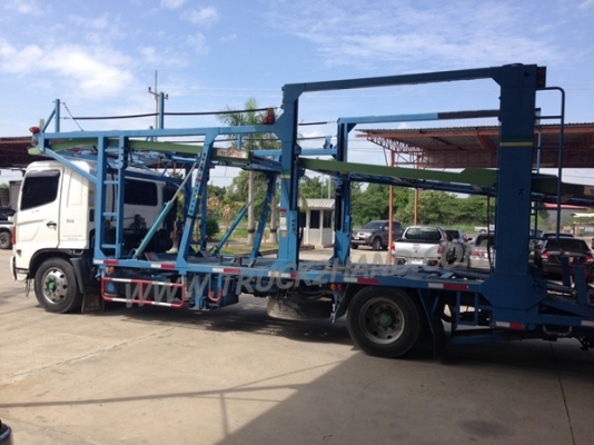 รถเทเลอร์บรรทุกรถยนต์  ยี่ห้อ HINO 212 แรงม้า  ปีจดทะเบียน 2547