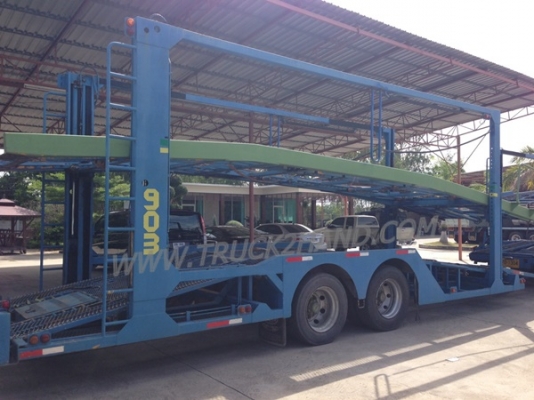 รถเทเลอร์บรรทุกรถยนต์  ยี่ห้อ HINO 212 แรงม้า  ปีจดทะเบียน 2547