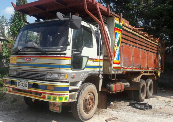 สิบล้อ ฮีโน่ FM3M 240 สโลส 2เพา ดั้ม มีระบบลากลูก สภาพดีพร้อมใช้งาน ทะเบียนพร้อมโอน