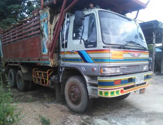 สิบล้อ ฮีโน่ FM3M 240 สโลส 2เพา ดั้ม มีระบบลากลูก สภาพดีพร้อมใช้งาน ทะเบียนพร้อมโอน