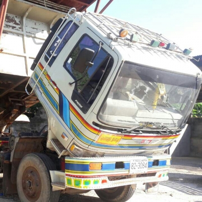 สิบล้อ ฮีโน่ FM3M 240 สโลส 2เพา ดั้ม มีระบบลากลูก สภาพดีพร้อมใช้งาน ทะเบียนพร้อมโอน