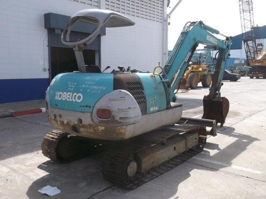 ขายรถแบคโฮ KOBELCO รุ่น SK045-2 มือสองญี่ปุ่น ขายถูก!! ขายรถแบคโฮ KOBELCO รุ่น SK045-2 มือสองญี่ปุ่น ขายถูก!!